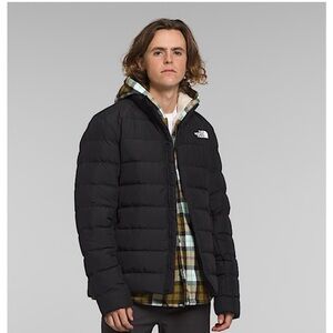 The North Face Men's Black Puffer Coat Aconcagua 3 Jacket Medium M NEW NWT